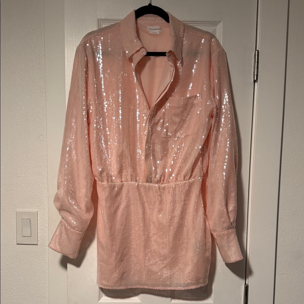Leighton Sequin Mini Dress by Lovers an friends - Picture 2 of 4